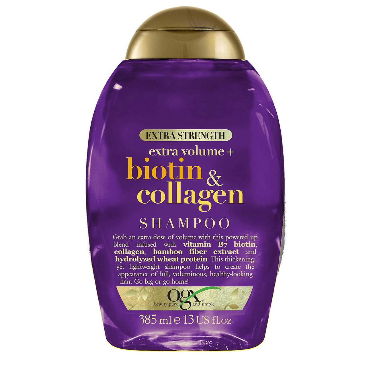 Ogx Biotin & Collagen Extra Strength Shampoo, 13 Oz